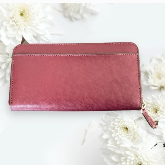 Kate Spade Rose Pink Wallet - Picture 2 of 7
